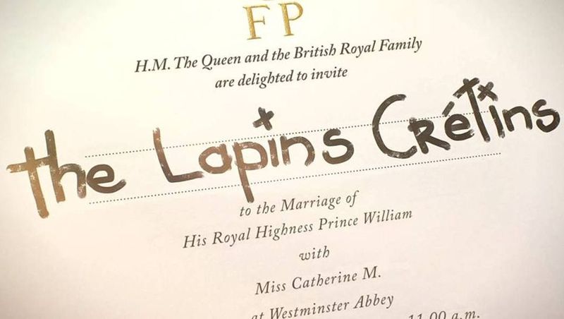 Lapins Crétins fp mariage Princier du Prince William et Kate