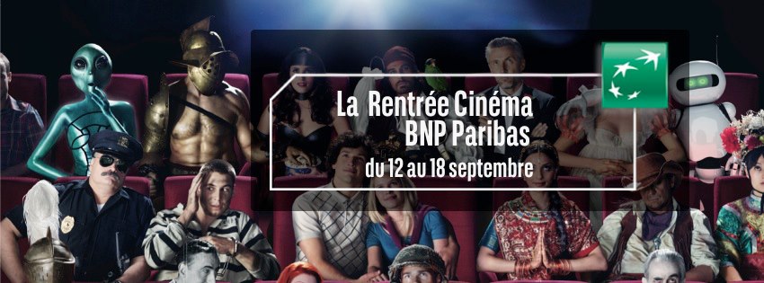 La Rentrée du cinéma avec BNP Paribas