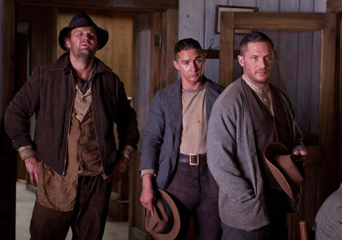 Des hommes sans loi Lawless movie les 3 frères Bondurant Tom Hardy grogne